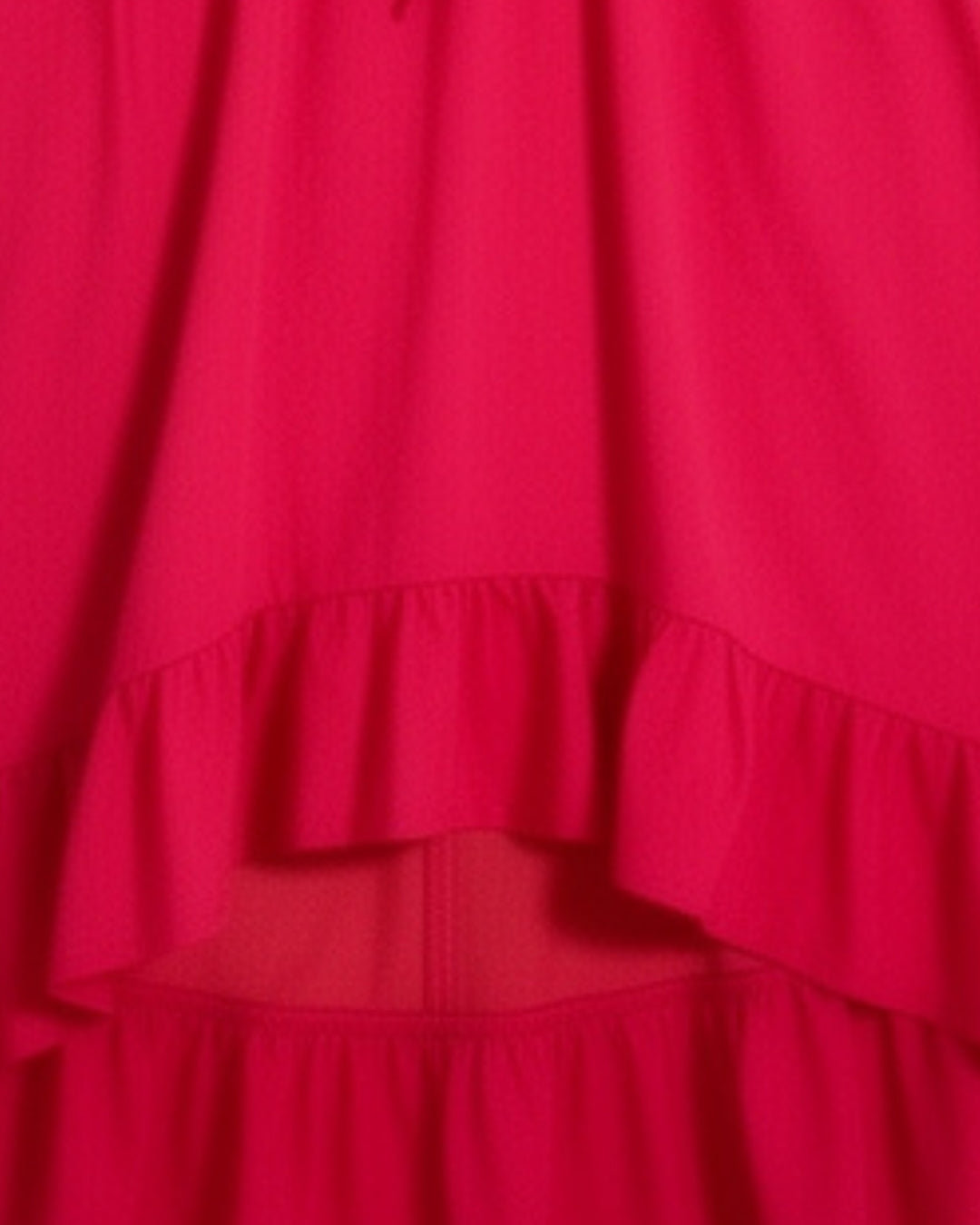 Solène — conjunto de dos piezas con top de lazo y falda midi con volantes