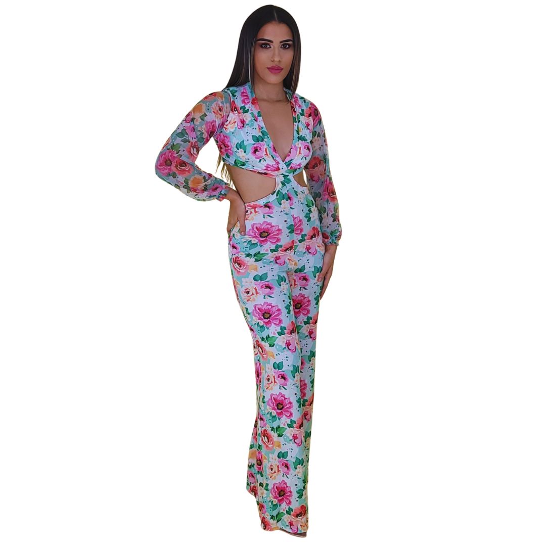jumpsuit floral mujer
jumpsuit boho chic
ropa veraniega elegante
moda tropical femenina
jumpsuit con pierna ancha
jumpsuit de verano
outfit boho moderno
ropa importada mujer
jumpsuit escote profundo
moda fresca y cómoda