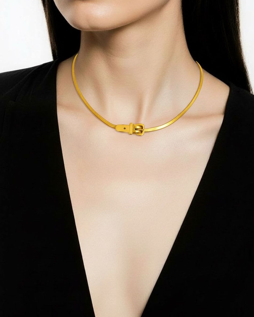 cadena dorada
collar dorado
cadena ajustable
joyería waterproof
accesorios de mujer
collar moderno
estilo chic
moda femenina
joyería dorada
accesorios de boutique