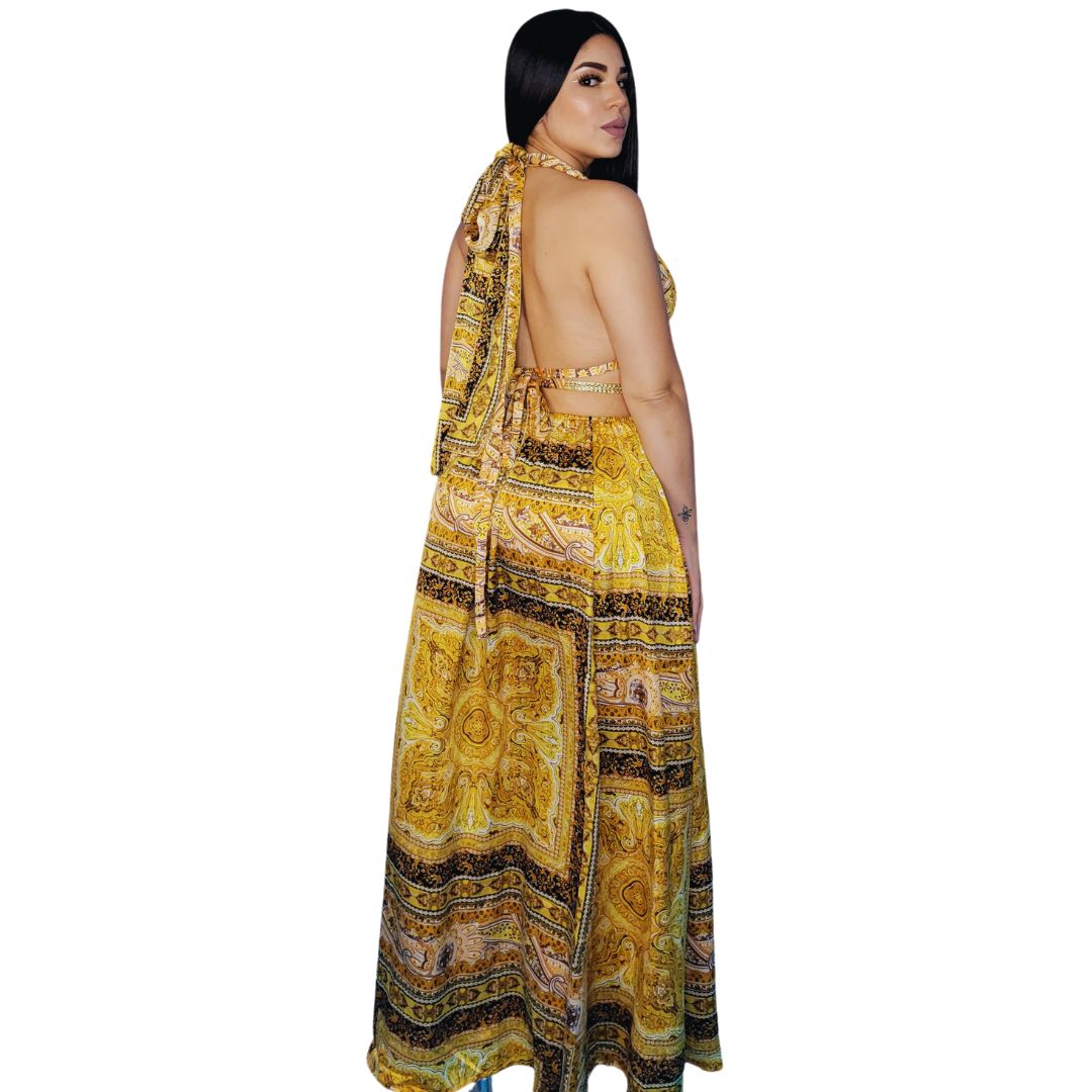 vestido amarillo
vestido print mujer
vestido halter 2025
maxi vestido elegante
moda femenina boutique
vestido con cadenas
outfit de gala mujer
ropa exclusiva online
tendencias moda 2025
GV Boutique